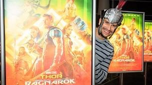 Premiera Thor: Ragnarok v Kranju